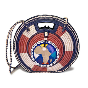Burkina Faso-Made Leather Handbag ii