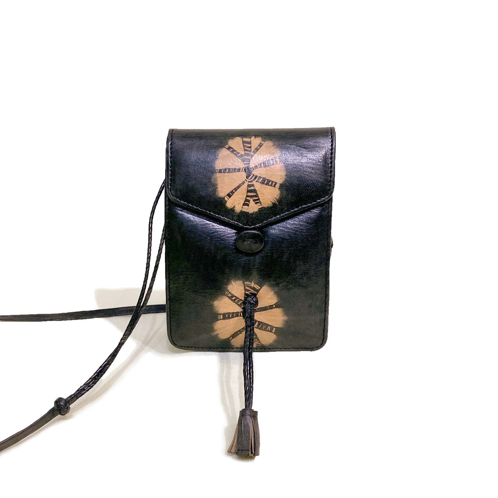Senegal-Made Small Leather Crossbody Handbag