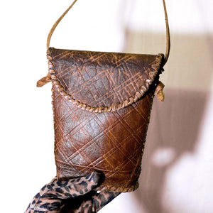 Jamaica-Made Leather Crossbody Handbag